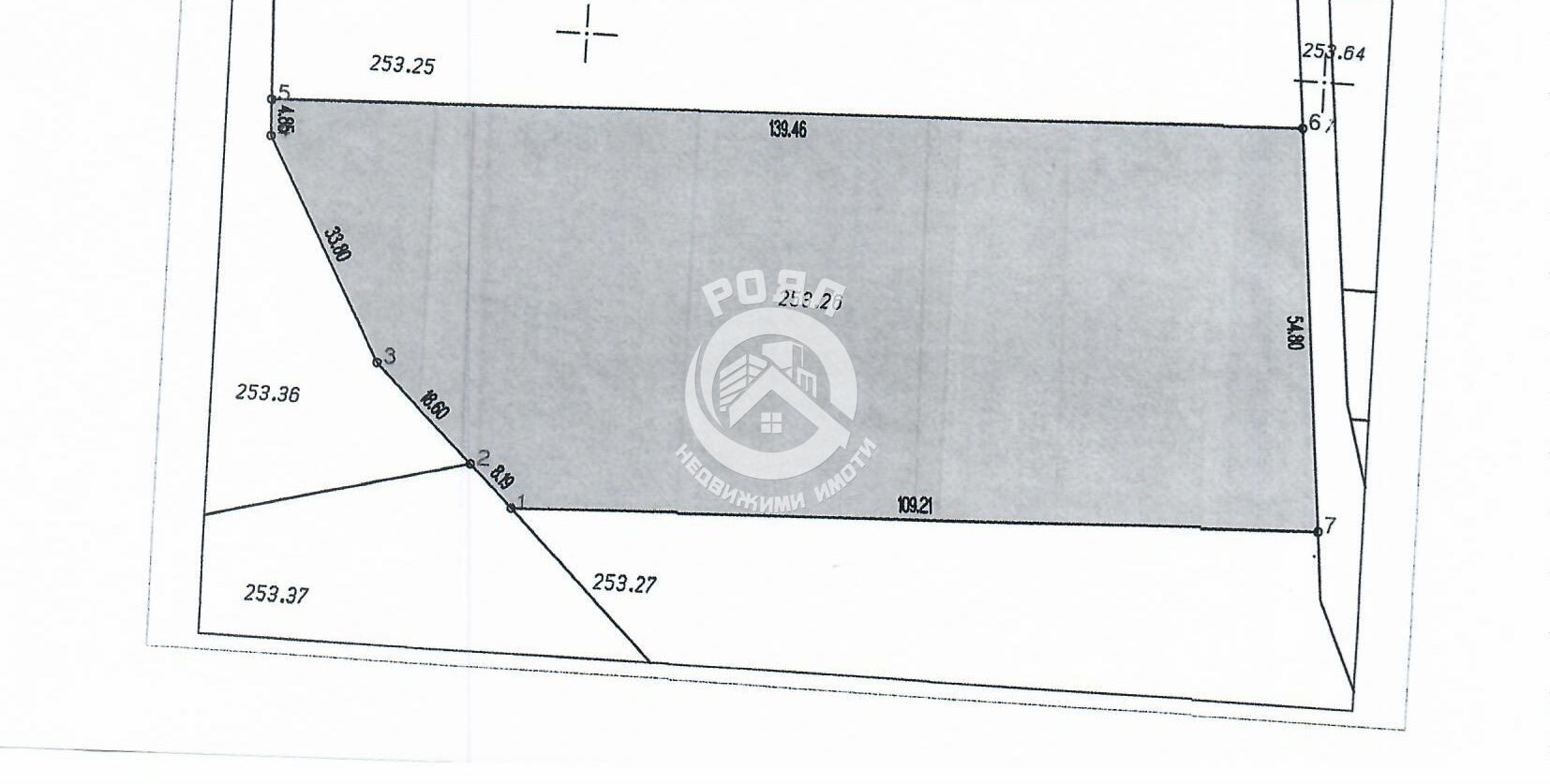 Роял имоти продава парцел 7020 кв.м. , земеделска земя , 4-та категория - 0