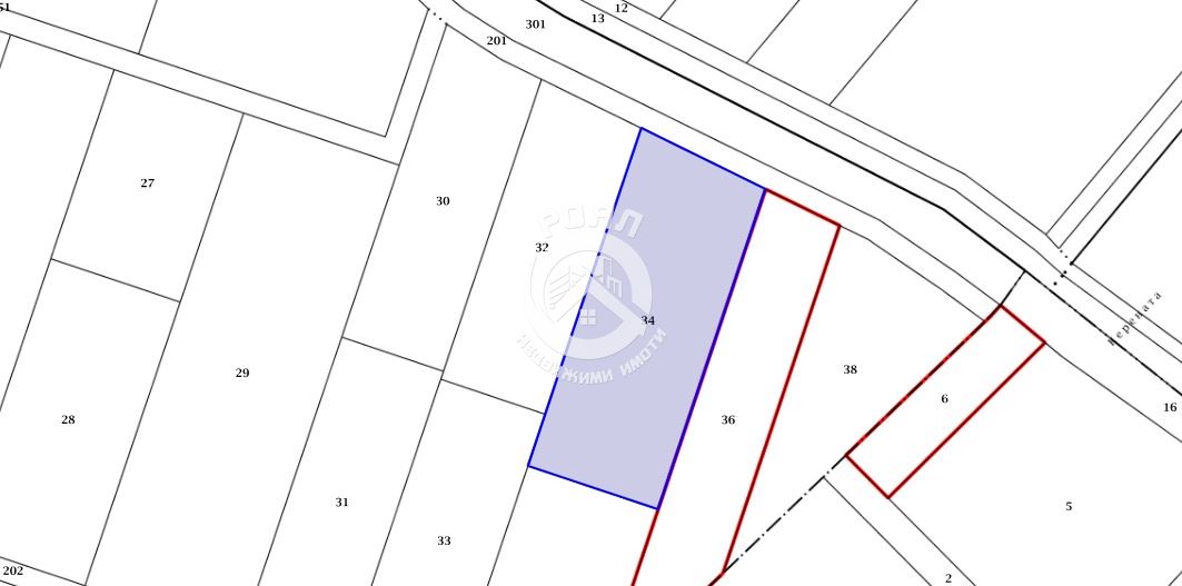 Роял имоти продава земеделска Земя в с.Първенец , до Новопостроени Къщи - 0