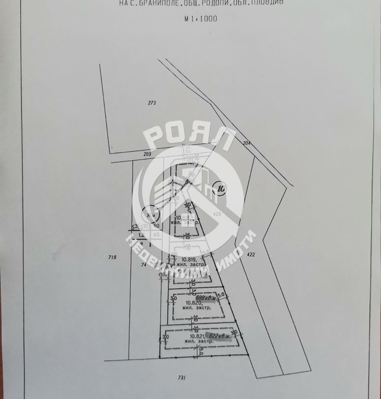 УПИ /Парцел подходящ както за жилищно строителство така и за къщи в кв. Беломорски до ЛИБХЕР - 0