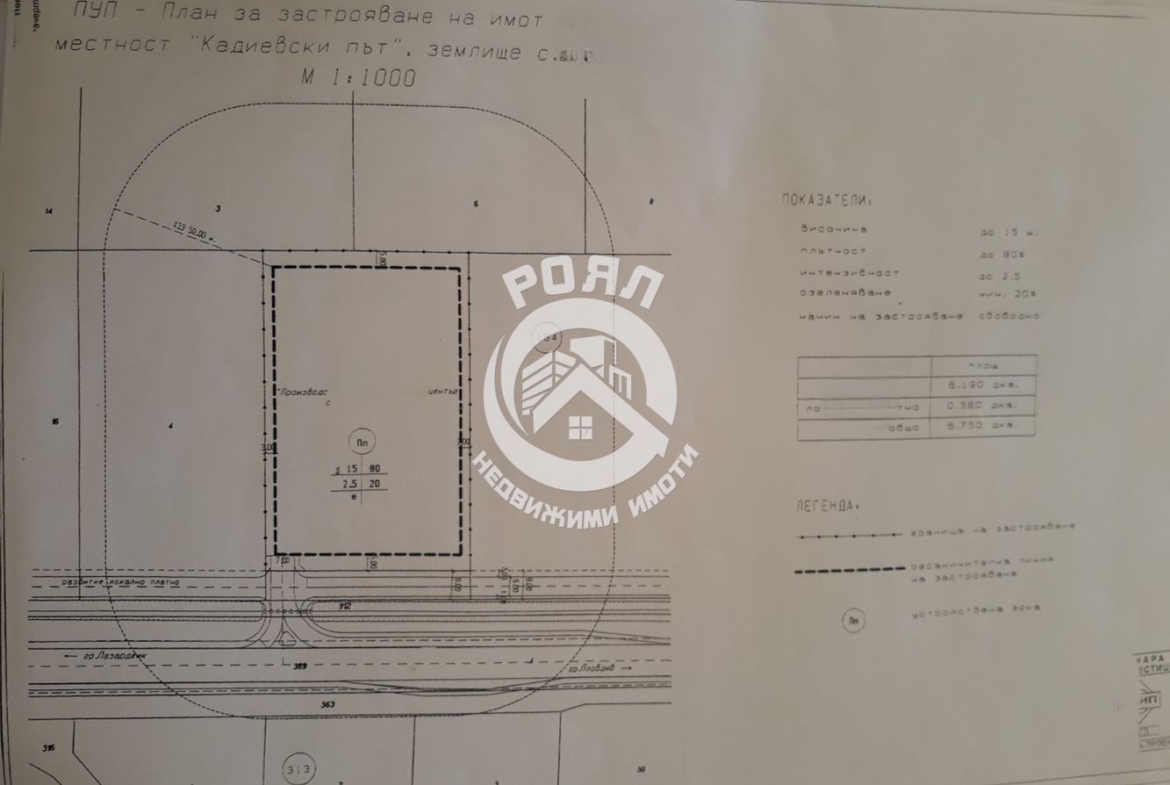 Роял имоти продава парцел в с. Цалапица - 0