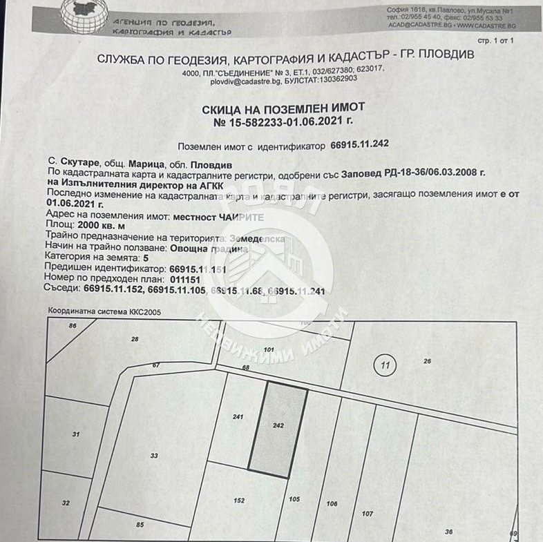 Роял Имоти продава парцел в с.Скутаре,обл.Пловдив - 0