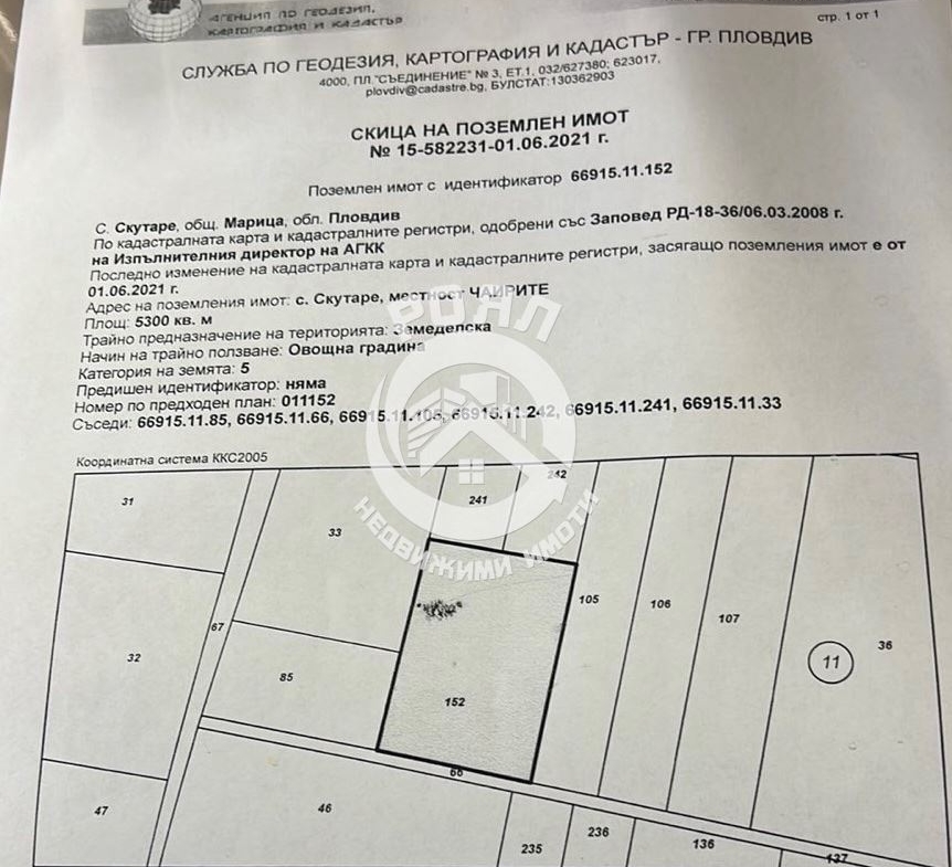 Роял Имоти продава парцел в с.Скутаре,обл.Пловдив - 0