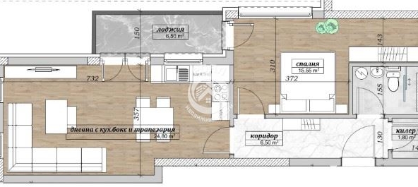 Роял Имоти продава Ексклузивно двустаен апартамент в Беломорски, Пловдив - 0
