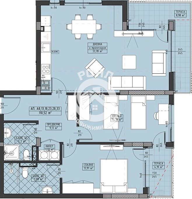Роял имоти продава тристаен апартамент, Западен, Пловдив - 0
