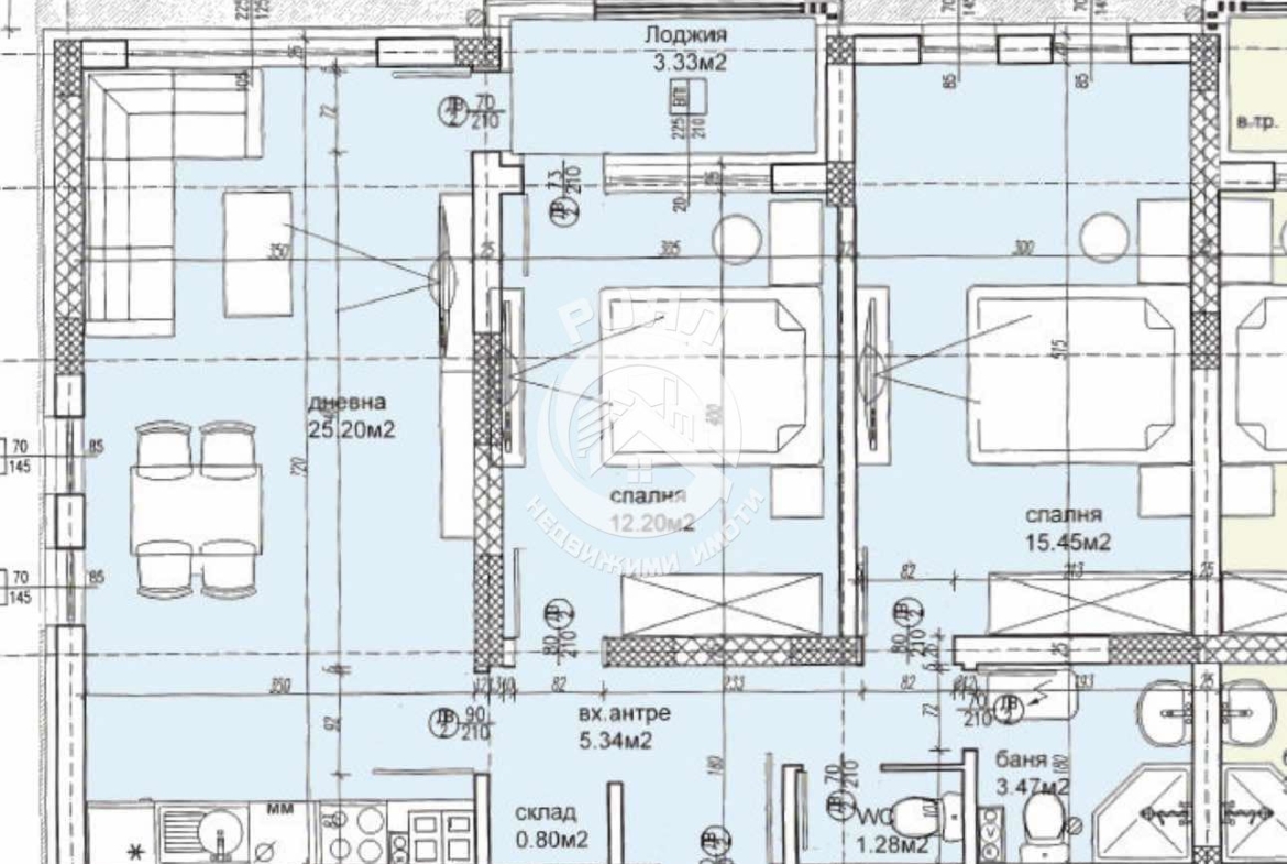 Роял Имоти продава ЕКСКЛУЗИВНО тристаен апартамент пред акт 16 в кв.Христо Смирненски - 0