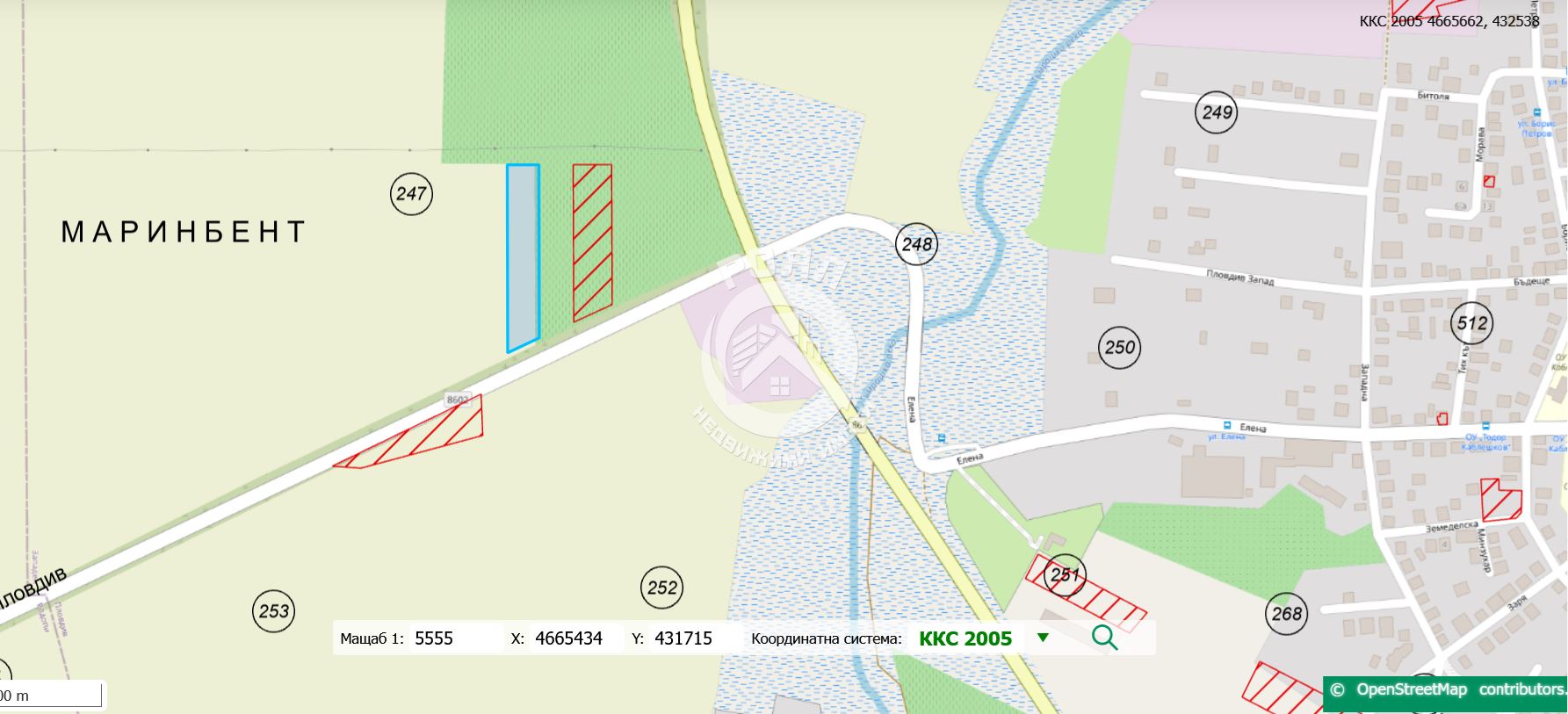 Роял имоти продава земеделски имот първа линия пътя Прослав /Златитрап - 0