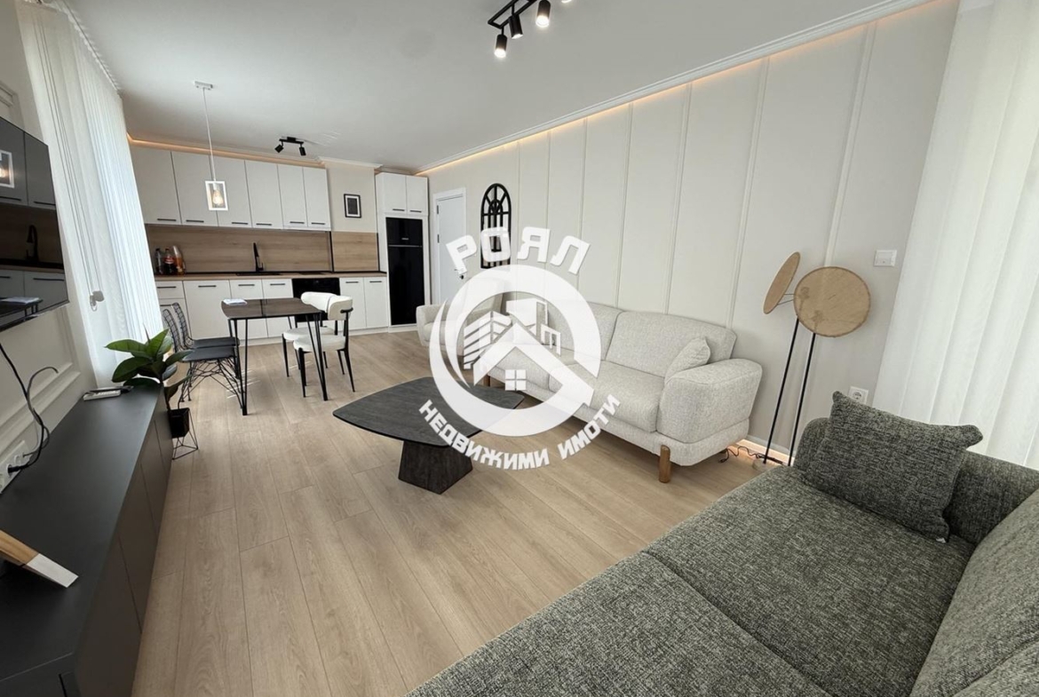 Роял Имоти предлага за продажба нов, луксозно обзаведен двустаен апартамент с гараж - 0