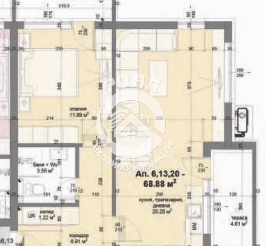 Роял Имоти продава двустаен апартамент в гр.Пловдив,кв.Кършияка - 0