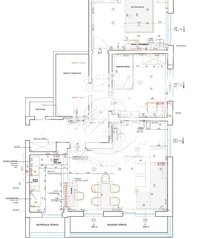 Роял имоти продава тристаен апартамент в центъра на гр. Първомай - 0
