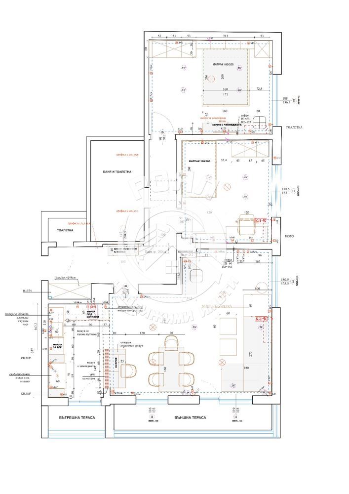 Роял имоти продава тристаен апартамент в центъра на гр. Първомай - 0