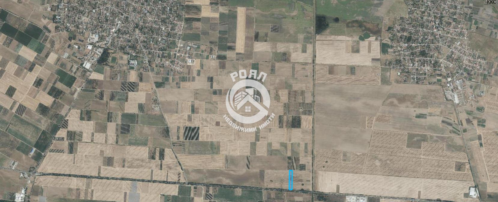 Роял имоти продава голям масив земеделска земя на първа линия, Пазарджишко шосе, Пловдив - 0