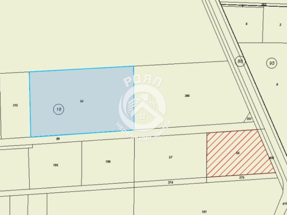 Роял имоти продава ЕКСКЛУЗИВНО парцел в Индустриална зона Радиново - 0