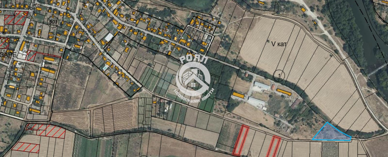 Роял имоти продава парцел в село Оризари, Пловдив - 0