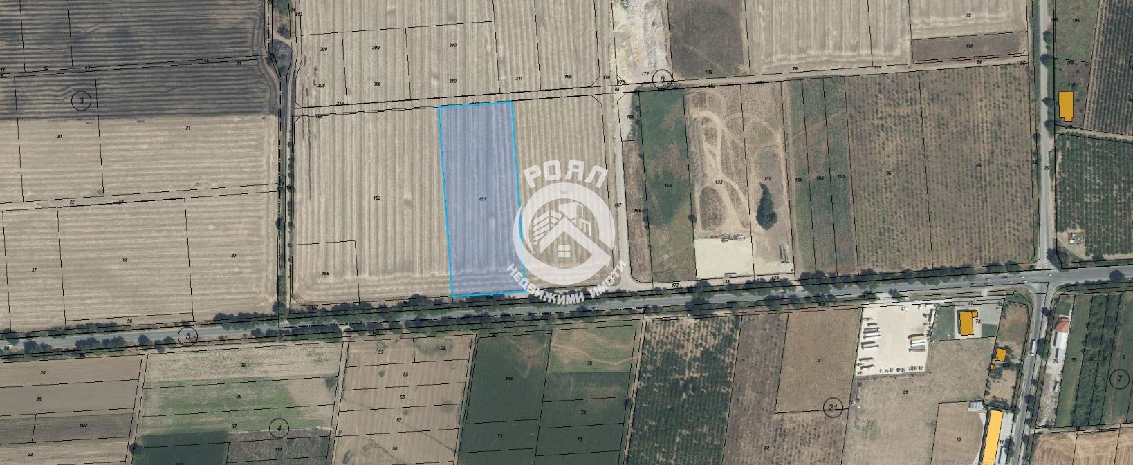 Роял имоти продава Парцел Упи-Складова база с.Оризари - 0