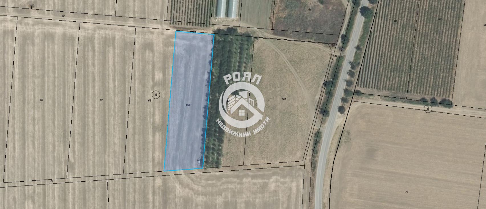 Роял имоти продава Парцел Упи-Складова база с.Оризари - 0