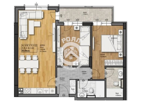 Роял имоти продава тристаен апартамент, Западен, Пловдив - 0