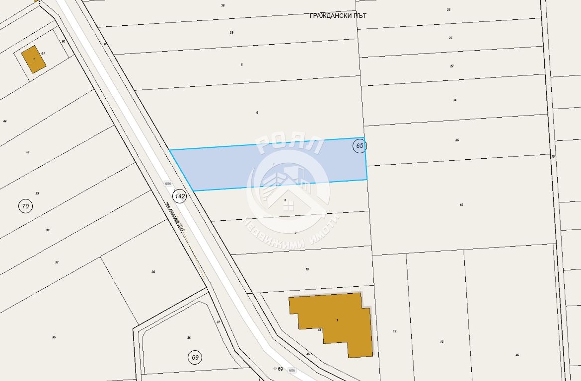 Роял Имоти продава парцел за промишлено строителство в с.Строево - 0