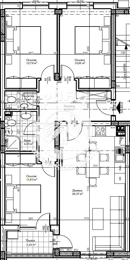 Роял имоти продава многостаен апартаментв гр. Стамболийски - 0