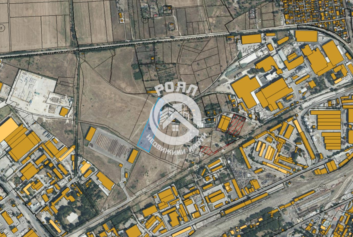 Роял имоти продава парцел за складов обект,гр Пловдив,кв Западен - 0