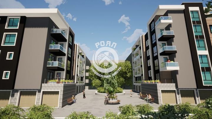 Роял имоти продава двустаен апартамент в луксозна сграда до кафе "Авеню", гр. Хасково - 0