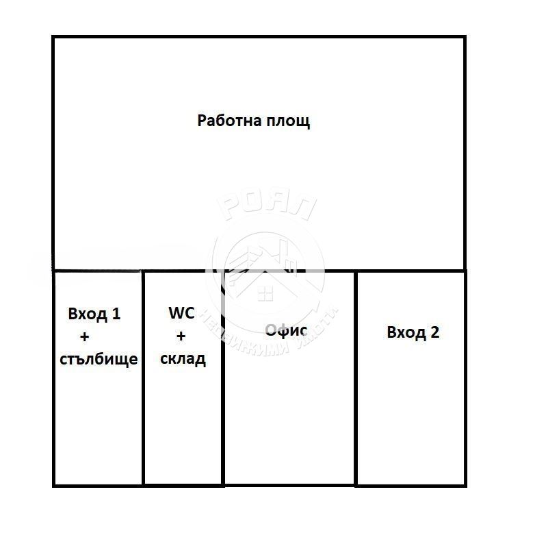 Роял Имоти дава под наем помещение за сервиз в кв. Х.Ботев - 0