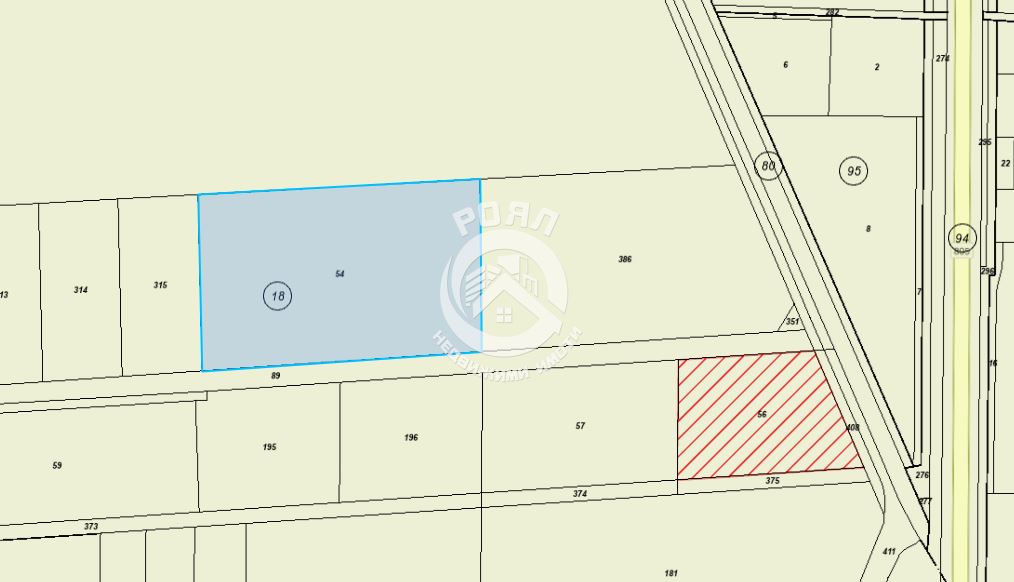 Роял имоти продава ЕКСКЛУЗИВНО парцел в Индустриална зона Радиново - 0