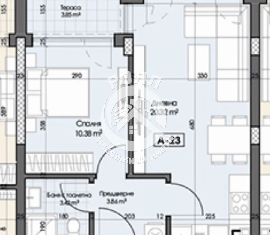 Роял Имоти продава двустаен апартамент в кв.Беломорски, гр.Пловдив - 0