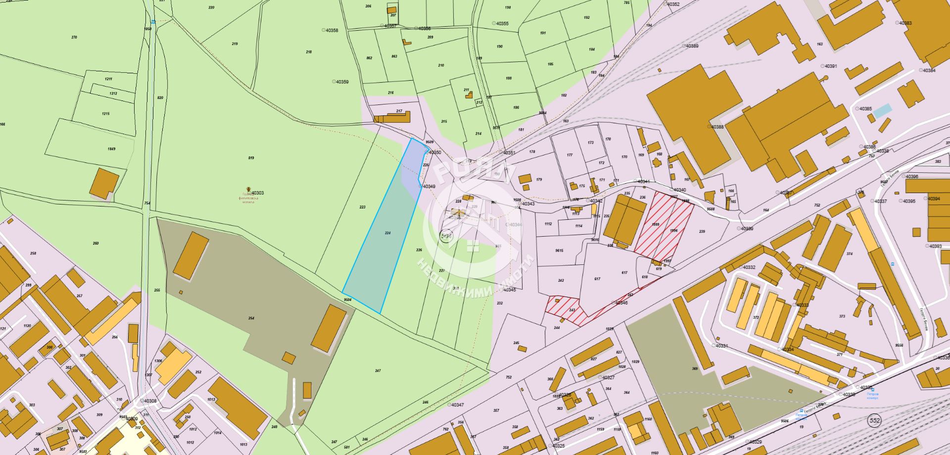 Роял имоти продава парцел за складов обект,гр Пловдив,кв Западен - 0