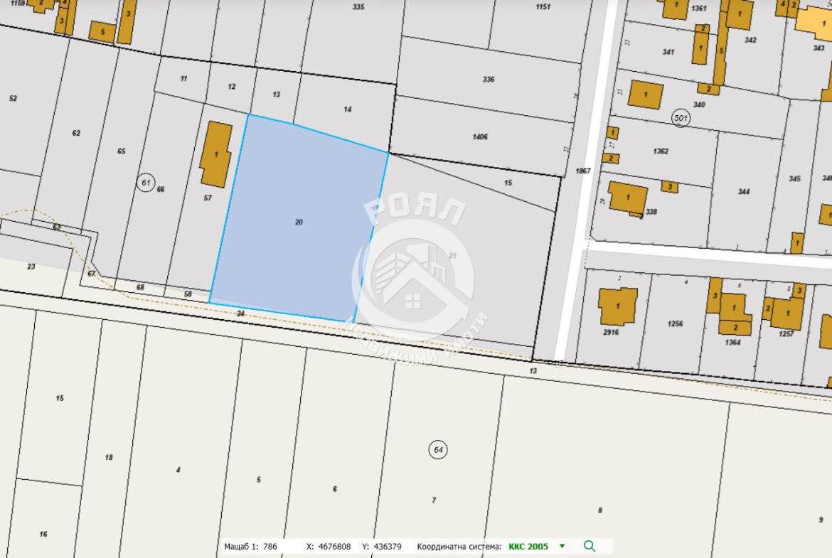 Роял Имоти продава ЕКСКЛУЗИВНО парцел за жилищно стоителство в с. Труд - 0