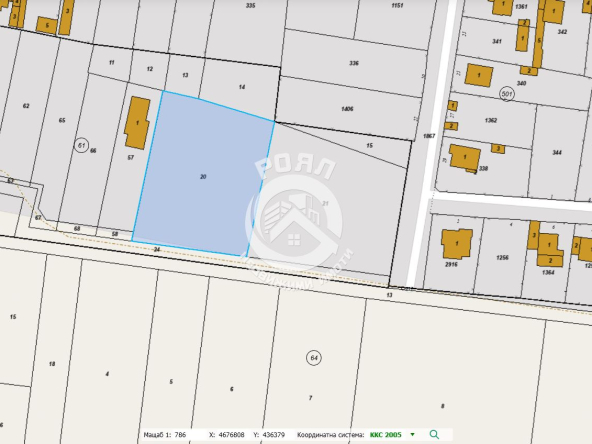 Роял Имоти продава ЕКСКЛУЗИВНО парцел за жилищно стоителство в с. Труд - 0