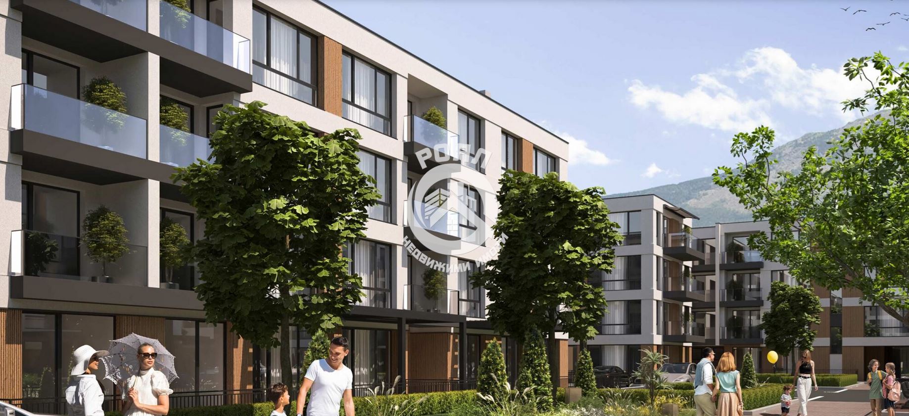 Роял имоти продава двустаен апартамент в луксозна сграда пред АКТ 16 кв.Остромила ,Пловдив - 0