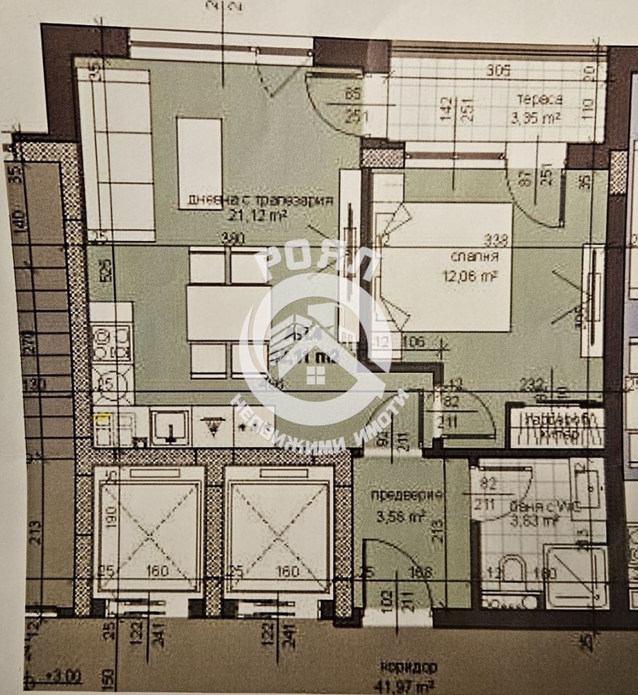 Рпял имоти продава двустаен апартамент с акт16, кв.Тракия, Пловдив - 0