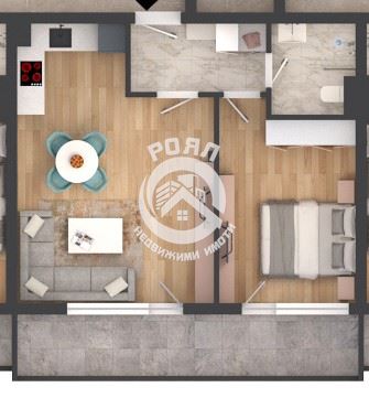 Роял имоти продва двустаен апартамент, акт 16, Кършияка, Пловдив - 0