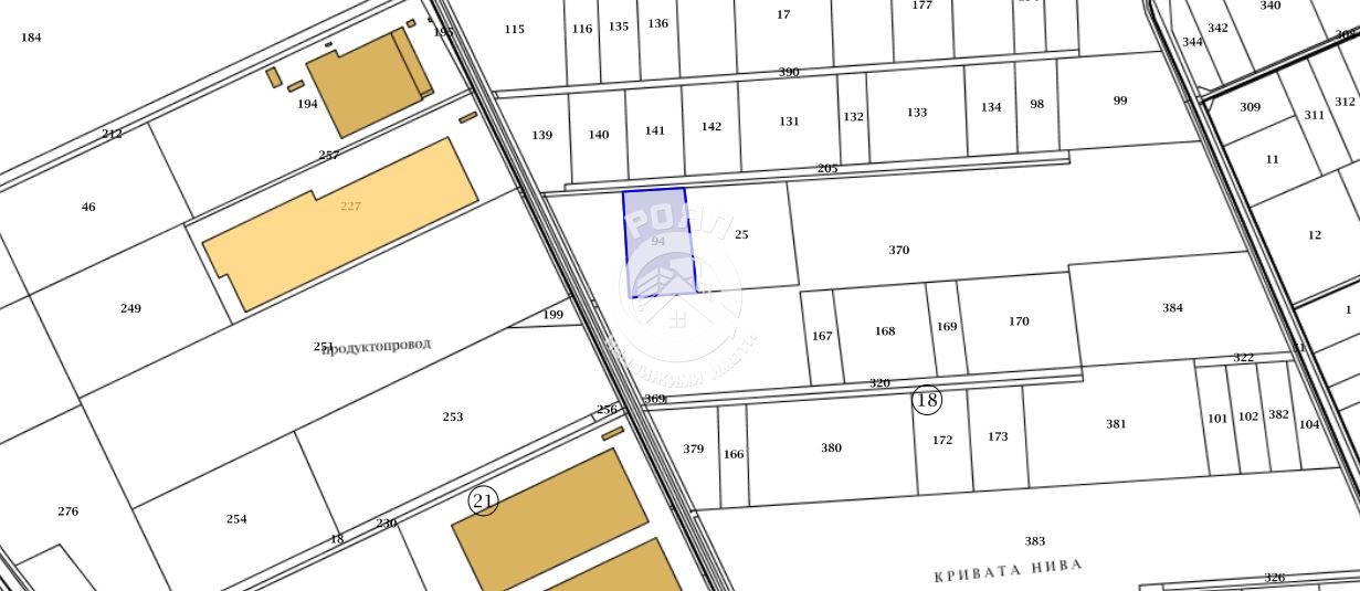 Роял имоти продава ЕКСКЛУЗИВНО парцел в Индустриална зона Радиново - 0