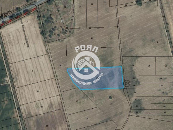 Роял имоти продава парцел 7020 кв.м. , земеделска земя , 4-та категория - 0