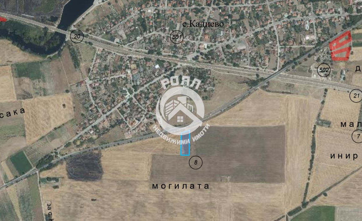 Роял Имоти продава парцел УПИ за промишлено строителство в с. Кадиево - 0