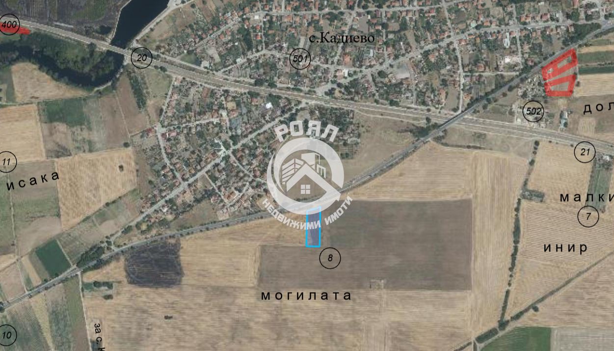 Роял Имоти продава парцел УПИ за промишлено строителство в с. Кадиево - 0