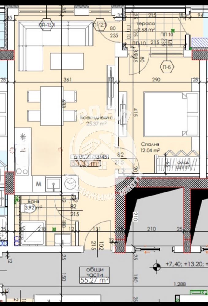 Роял имоти предлага двустаен апартамент кв.Тракия, Пловдив - 0