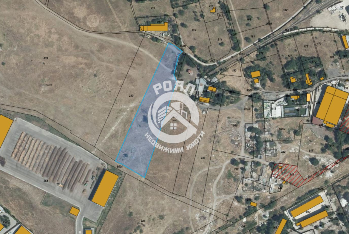 Роял имоти продава парцел за складов обект,гр Пловдив,кв Западен - 0