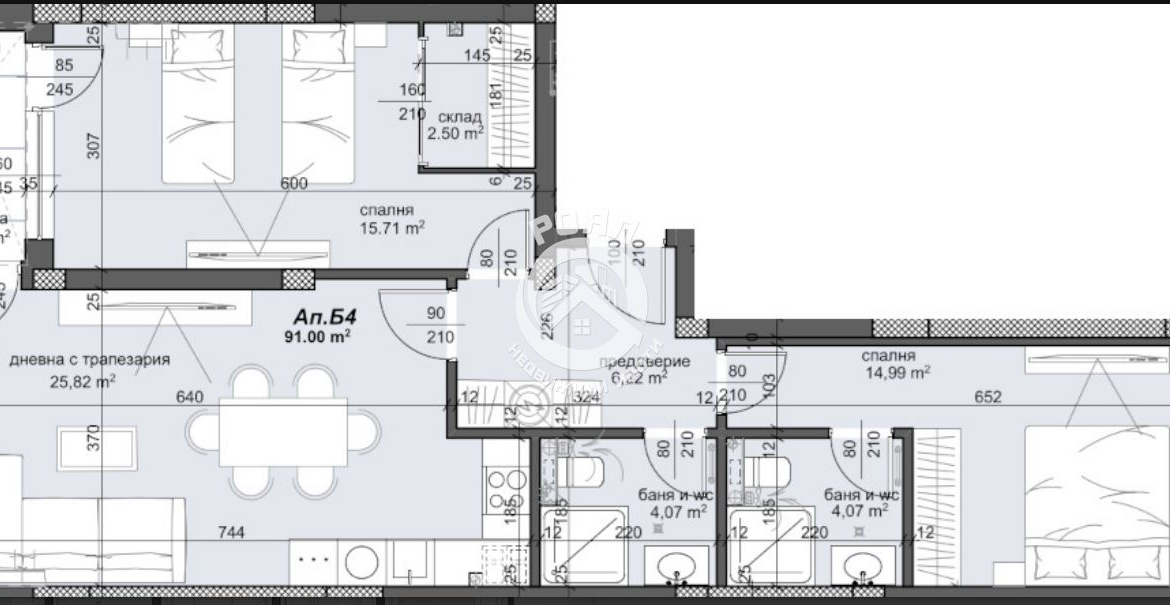 Роял имоти продава тристаен апартамент кв.Тракия ,Пловдив - 0