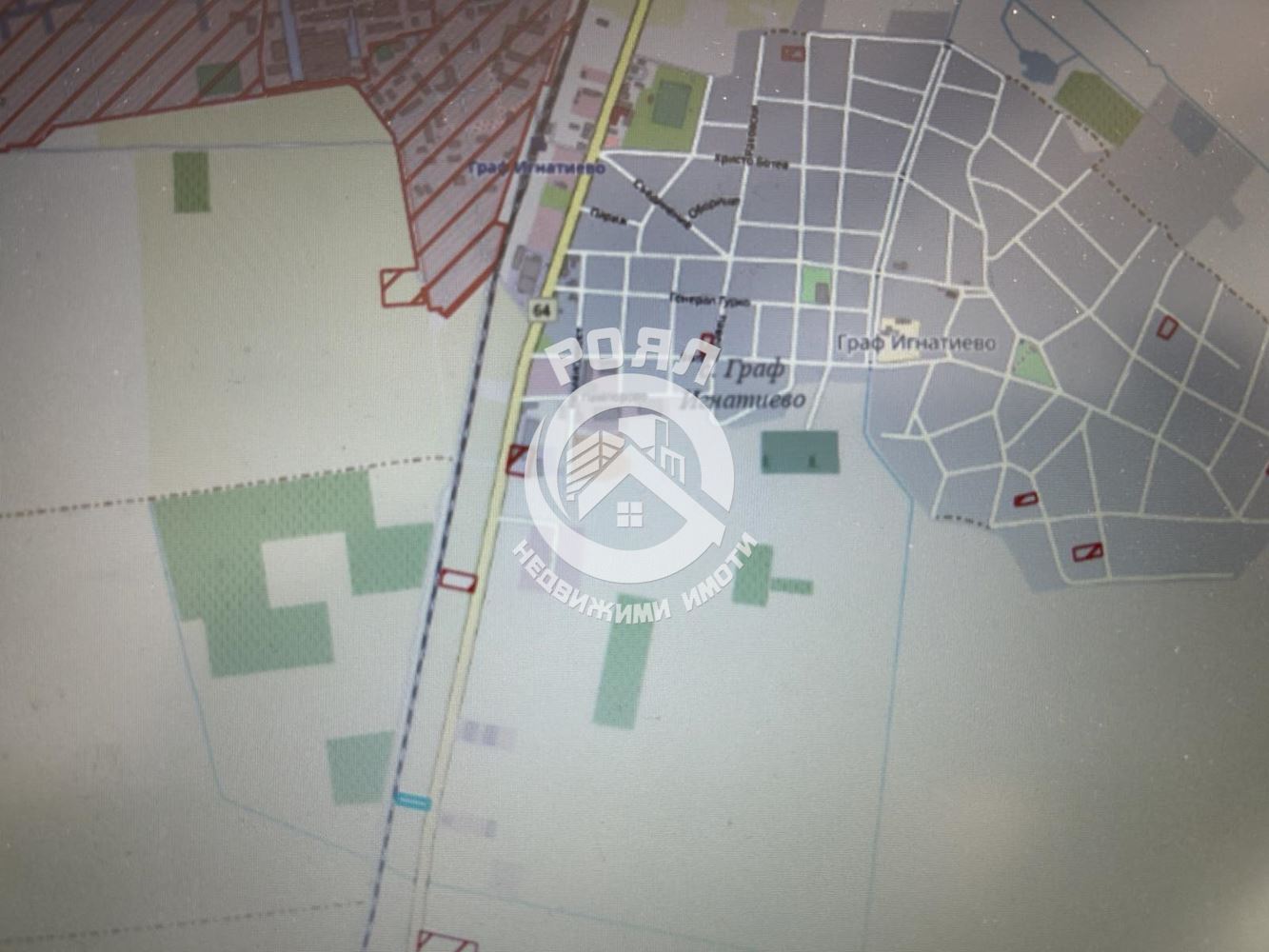 Роял Имоти продава ЕКСКЛУЗИВНО парцел в с.Граф Игнатиево,обл.Пловдив - 0