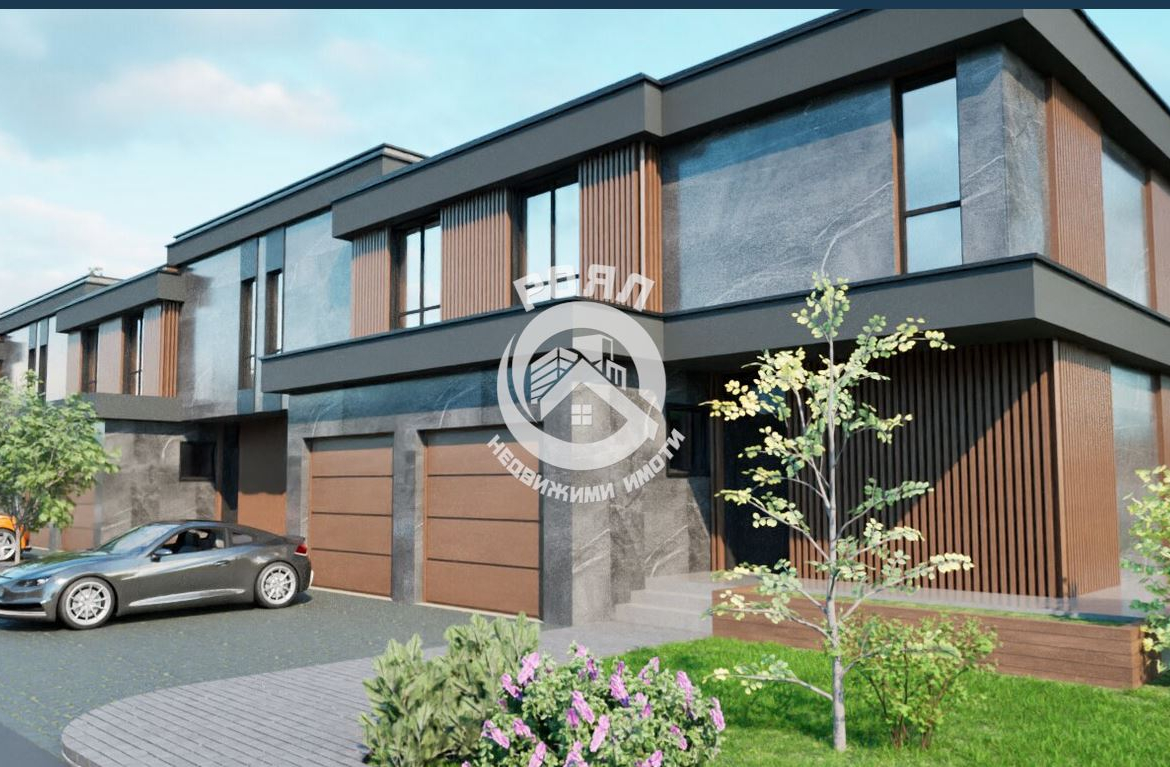 Роял имоти продава редова къща с гараж ,2бр паркоместа ,собствен двор и веранда с.Марково ,Пловдив - 0