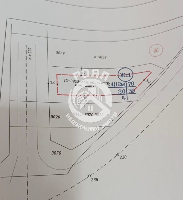 Роял Имоти продава парцел УПИ за жилищно стройтелство - 0