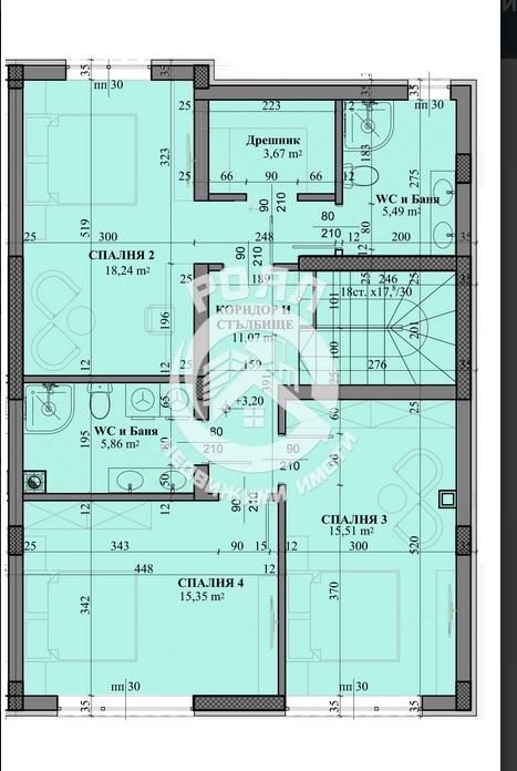 Роял имоти продава редова къща с гараж ,2бр паркоместа ,собствен двор и веранда с.Марково ,Пловдив - 0