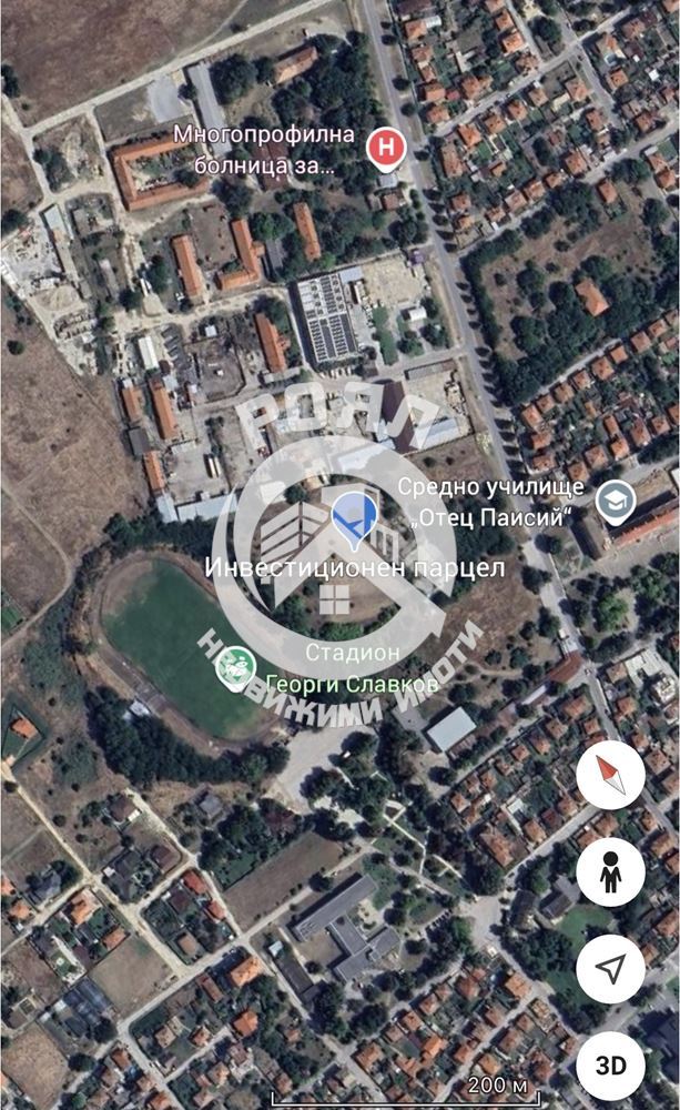 Роял Имоти продава Ексклузивно инвестиционен парцел в гр.Стамболийски - 0