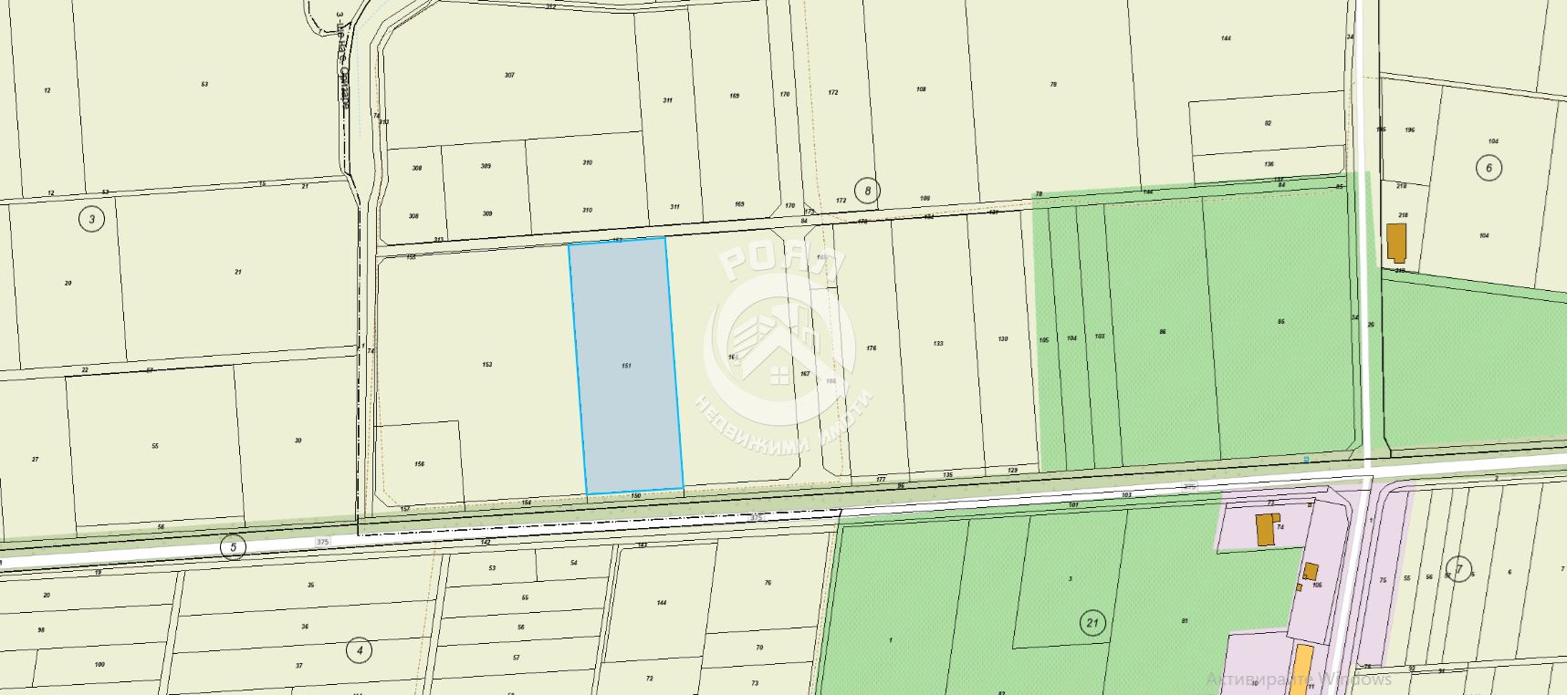 Роял имоти продава Парцел Упи-Складова база с.Оризари - 0