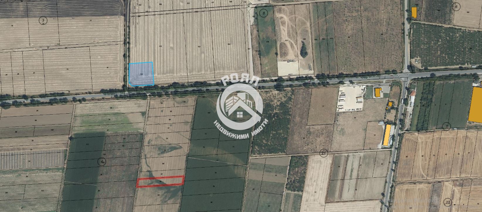 Роял имоти продава Парцел Упи-Складова база с.Оризари - 0