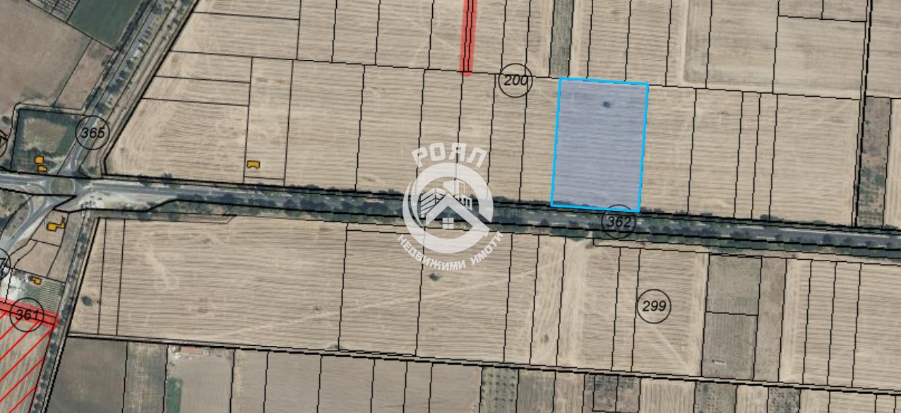 Роял имоти продава голям масив земеделска земя на първа линия, Пазарджишко шосе, Пловдив - 0