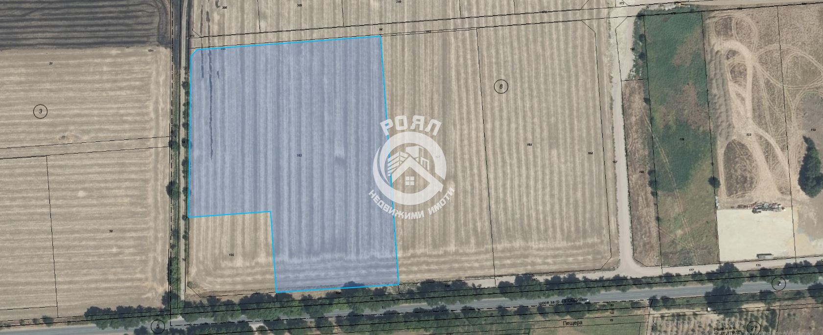 Роял имоти продава Парцел Упи-Складова база с.Оризари - 0