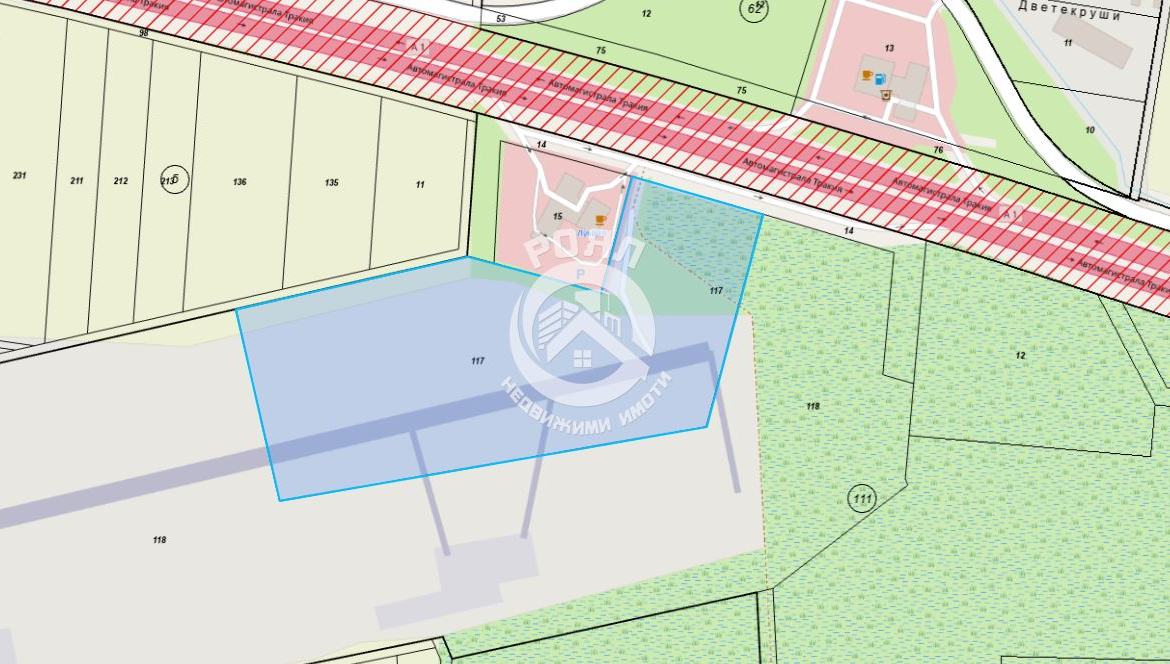 Роял Имоти продава УПИ на автомагистрала Тракия до с.Белозем - 0